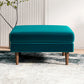 Amber - Square Upholstered Ottoman Linen - Furniture Home Direct