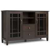 Connaught - Tall TV Stand - Brown - Furniture Home Direct