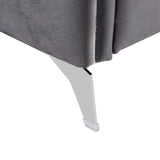 Hathaway - Velvet Modern Chic Accent Armchair - Furniture Home Direct