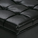 Dover - 3 Piece Storage Ottoman Contemporary Design - Furniture Home Direct
