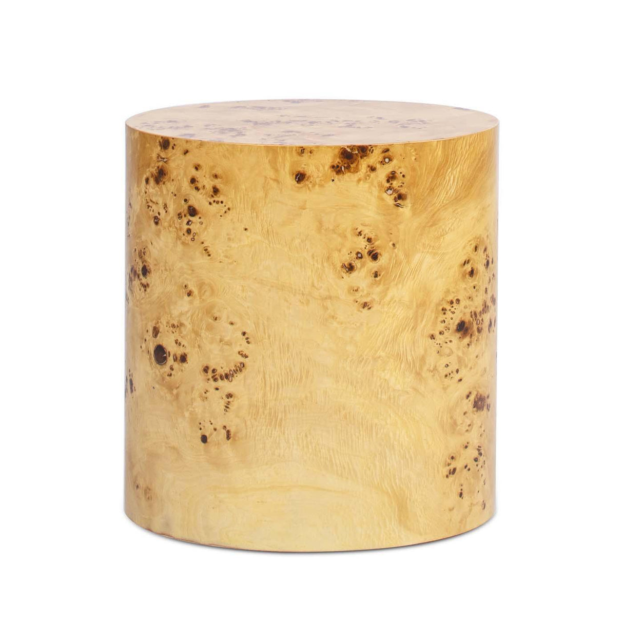 Nebula - Accent Oval Pillar Side Table - Furniture Home Direct