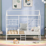 House Bed Frame With Slatted Support, No Box Spring Needed - Furniture Home Direct