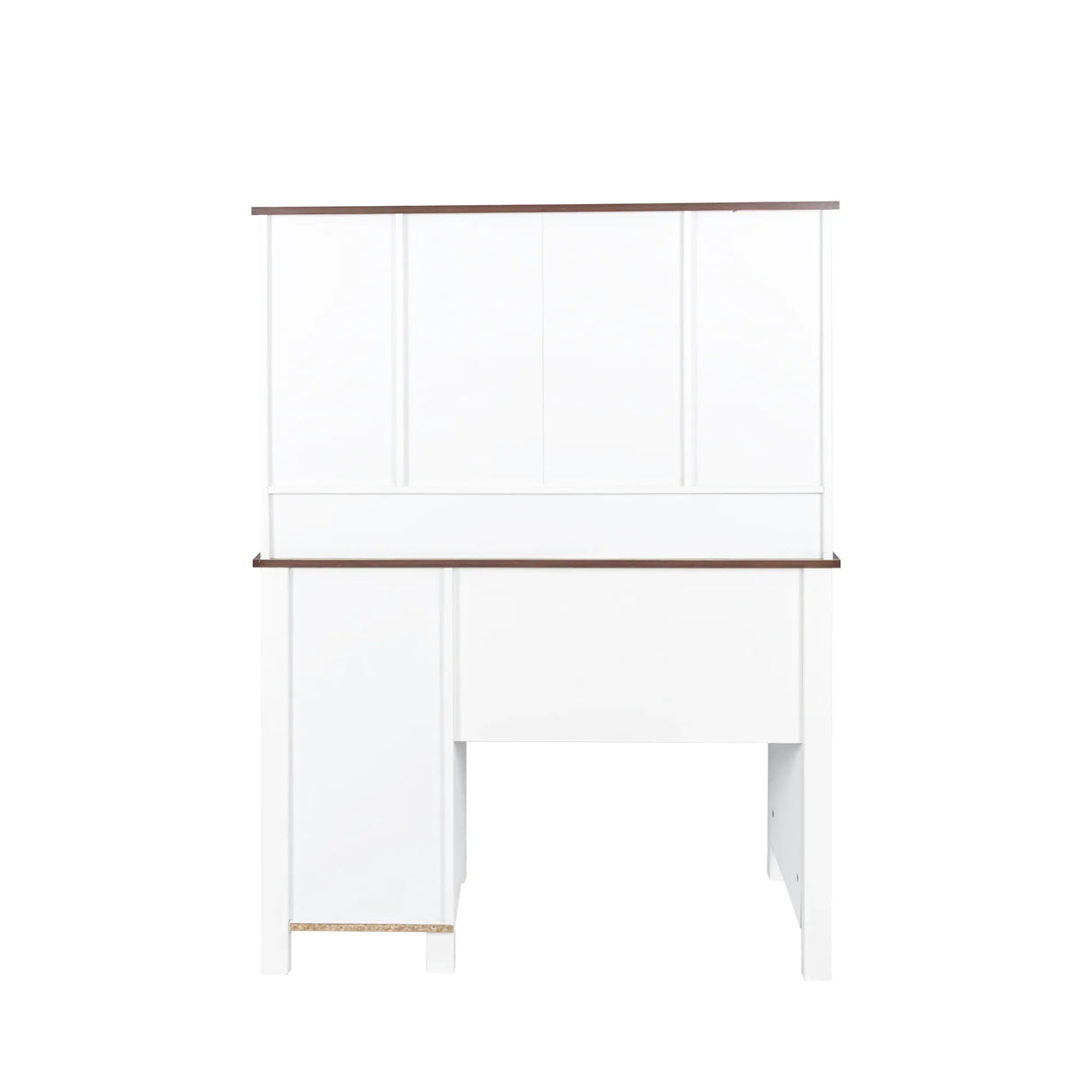 Farmhouse Makeup Vanity with Mirror and Lights - Furniture Home Direct