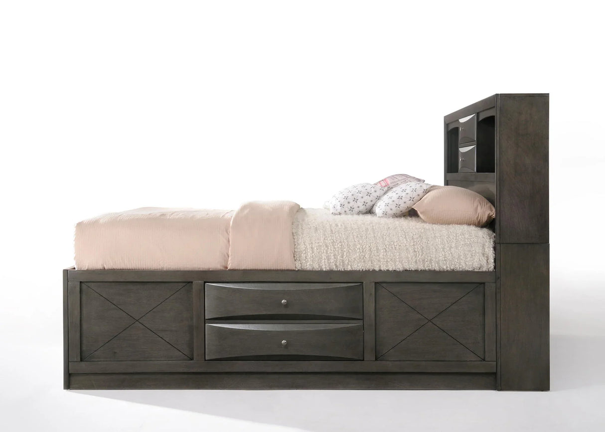 Ireland - Bed With Storage - Furniture Home Direct