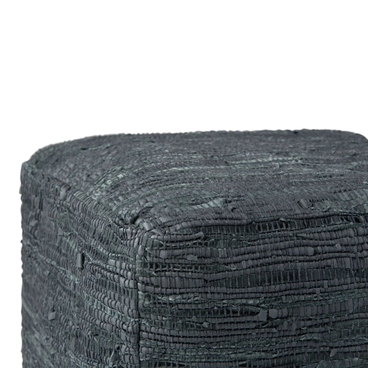Fredrik - Handcrafted Square Pouf - Furniture Home Direct