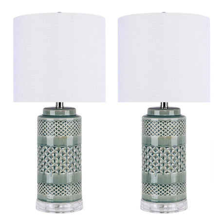 Casa - Contemporary Table Lamp (Set of 2) - Furniture Home Direct