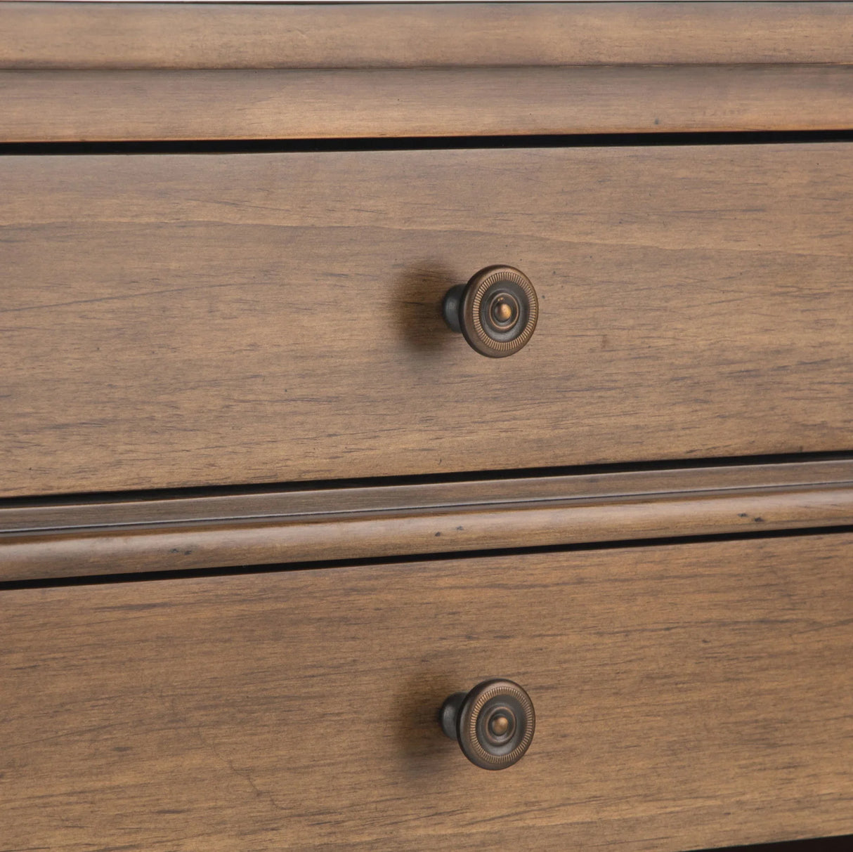 Carlton - Bedside Table - Rustic Natural Aged Brown - Furniture Home Direct