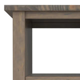 Ela - Narrow End Table - Brown - Furniture Home Direct