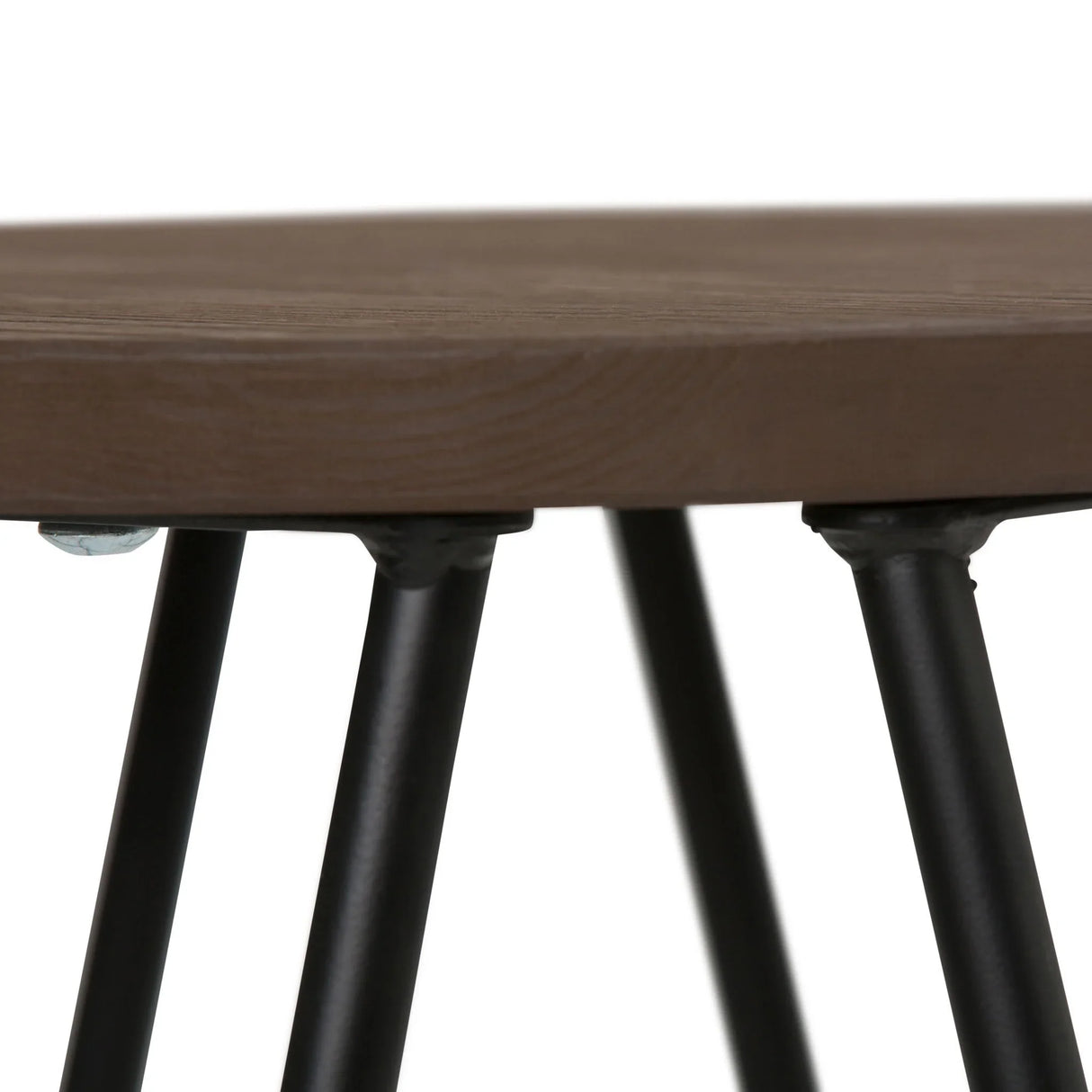 Simeon - Multifunctional Metal Stool With Wood Seat - Furniture Home Direct