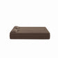 Modern Floor Sofa, With 2 Pillows, Convertible Teddy Fabric Foam Filled Bed - Furniture Home Direct