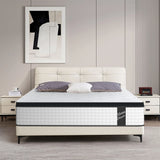 12" Hybrid Mattress Individual Pocket Spring, 7 Zoned Memory Foam - Furniture Home Direct