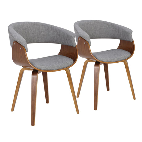 Vintage Mod - Mid Century Modern Dining Chair (Set of 2) - Furniture Home Direct