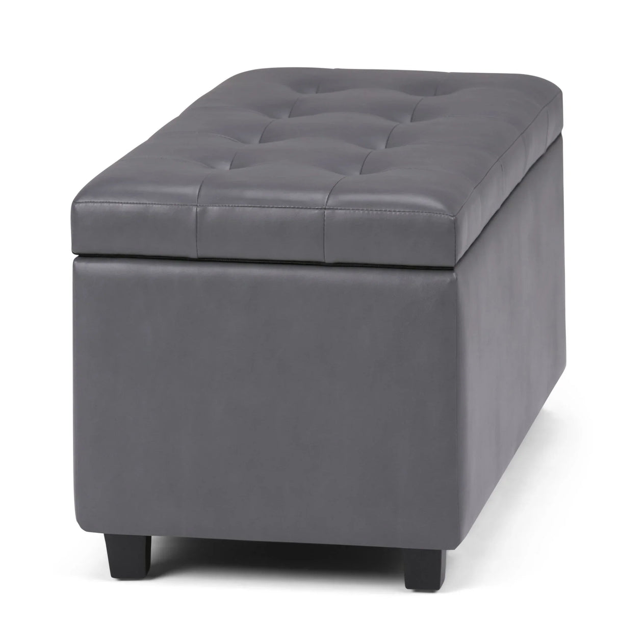 Cosmopolitan - Upholstered Storage Ottoman - Furniture Home Direct