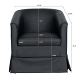 27.36" Wide Swivel Chair - Furniture Home Direct