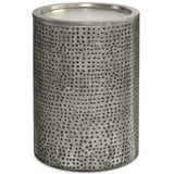 Corbin - Hammered Metal Side Table - Furniture Home Direct