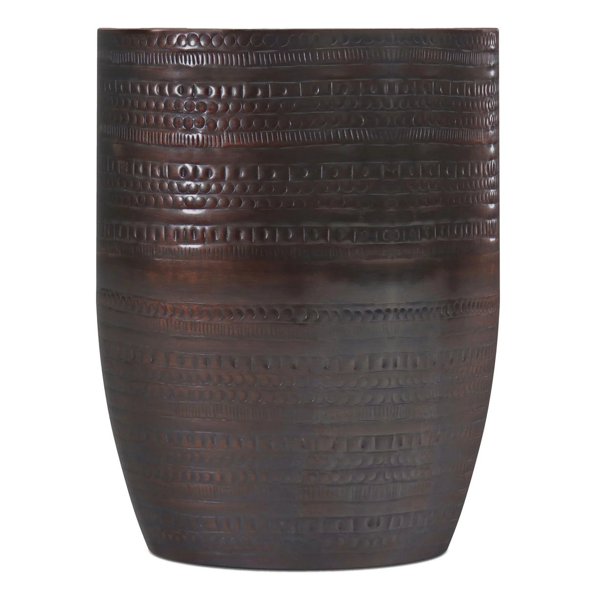 Johnsen - Handcrafted Large Metal Accent Table - Furniture Home Direct
