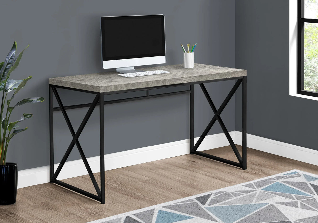 Computer Desk For Home Office, Laptop, Glossy Contemporary & Modern - Furniture Home Direct