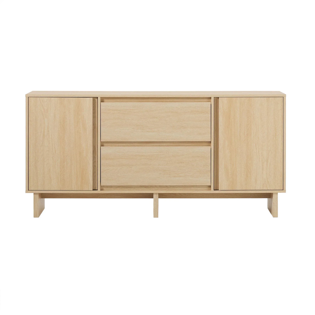 Scandi - Sideboard With Beveled Drawers - Furniture Home Direct