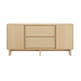 Scandi - Sideboard With Beveled Drawers - Furniture Home Direct
