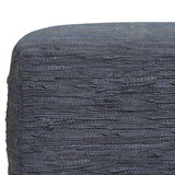 Fredrik - Handcrafted Square Pouf - Furniture Home Direct