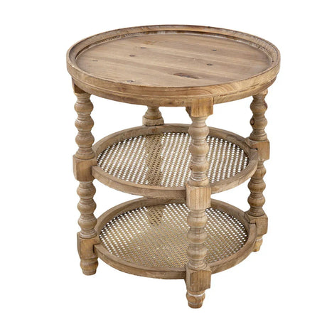 Round 3 Tiered Side Tabel, End Tabel For Lving Room Bedroom Entryway - Furniture Home Direct