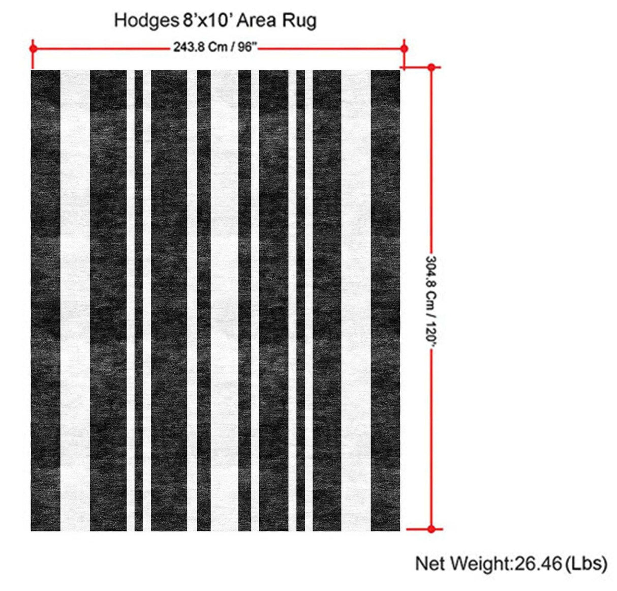 Hodges - Indoor Area Rug - Furniture Home Direct