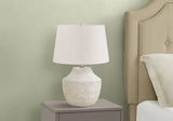 Lighting, Modern Table Lamp, Concrete - Cream - Furniture Home Direct
