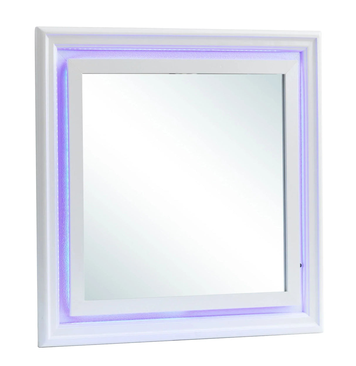 Elegant Transitional LED Mirror - Furniture Home Direct