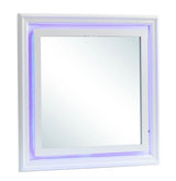 Elegant Transitional LED Mirror - Furniture Home Direct
