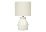 Lighting, Table Lamp Modern - Cream - Furniture Home Direct