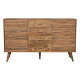 Soba - T Bar Large Nordic Chest - Oak - Furniture Home Direct