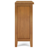 Artisan - Low Storage Cabinet - Honey Brown - Furniture Home Direct