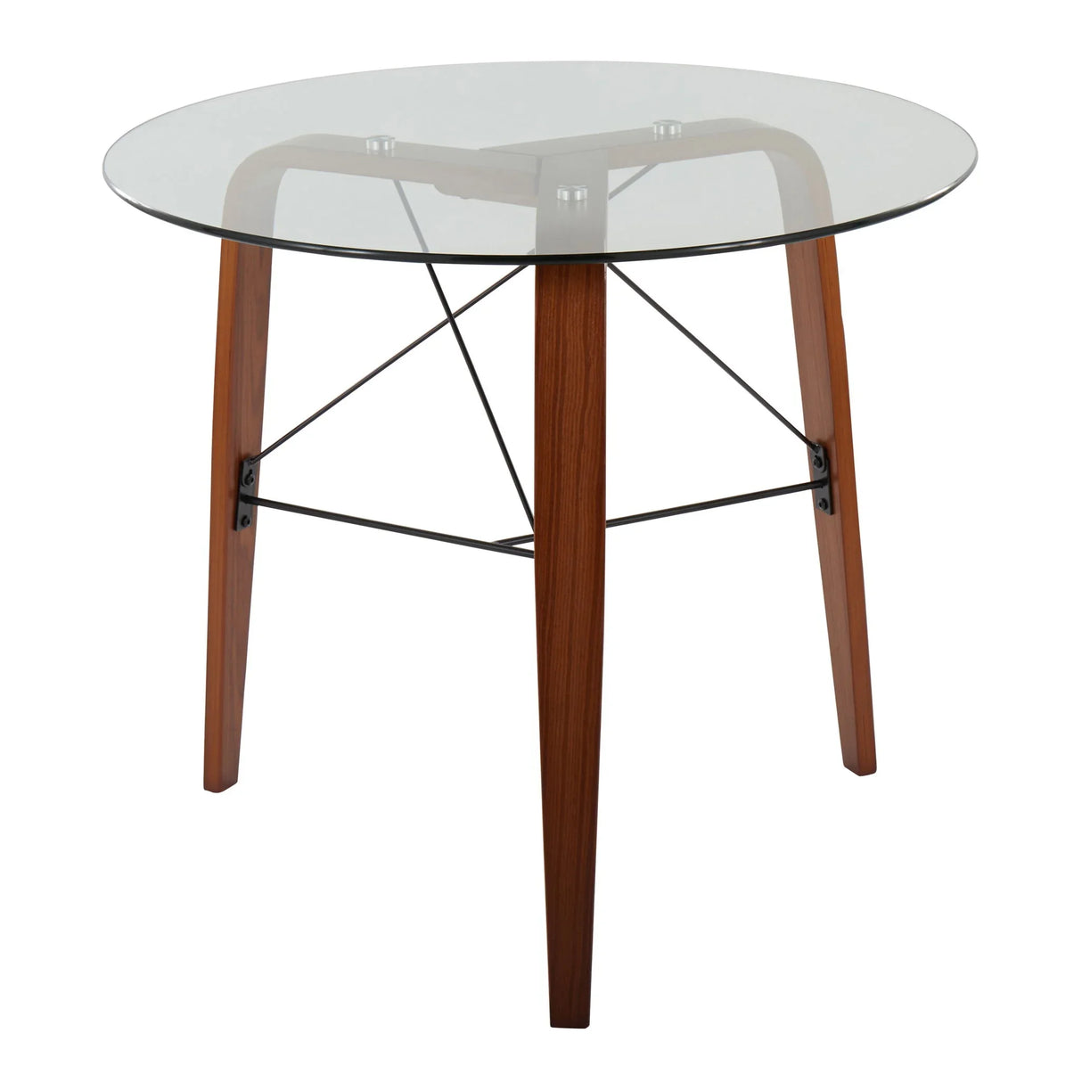 Trilogy - Contemporary Round Dinette Table - Furniture Home Direct