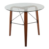 Trilogy - Contemporary Round Dinette Table - Furniture Home Direct