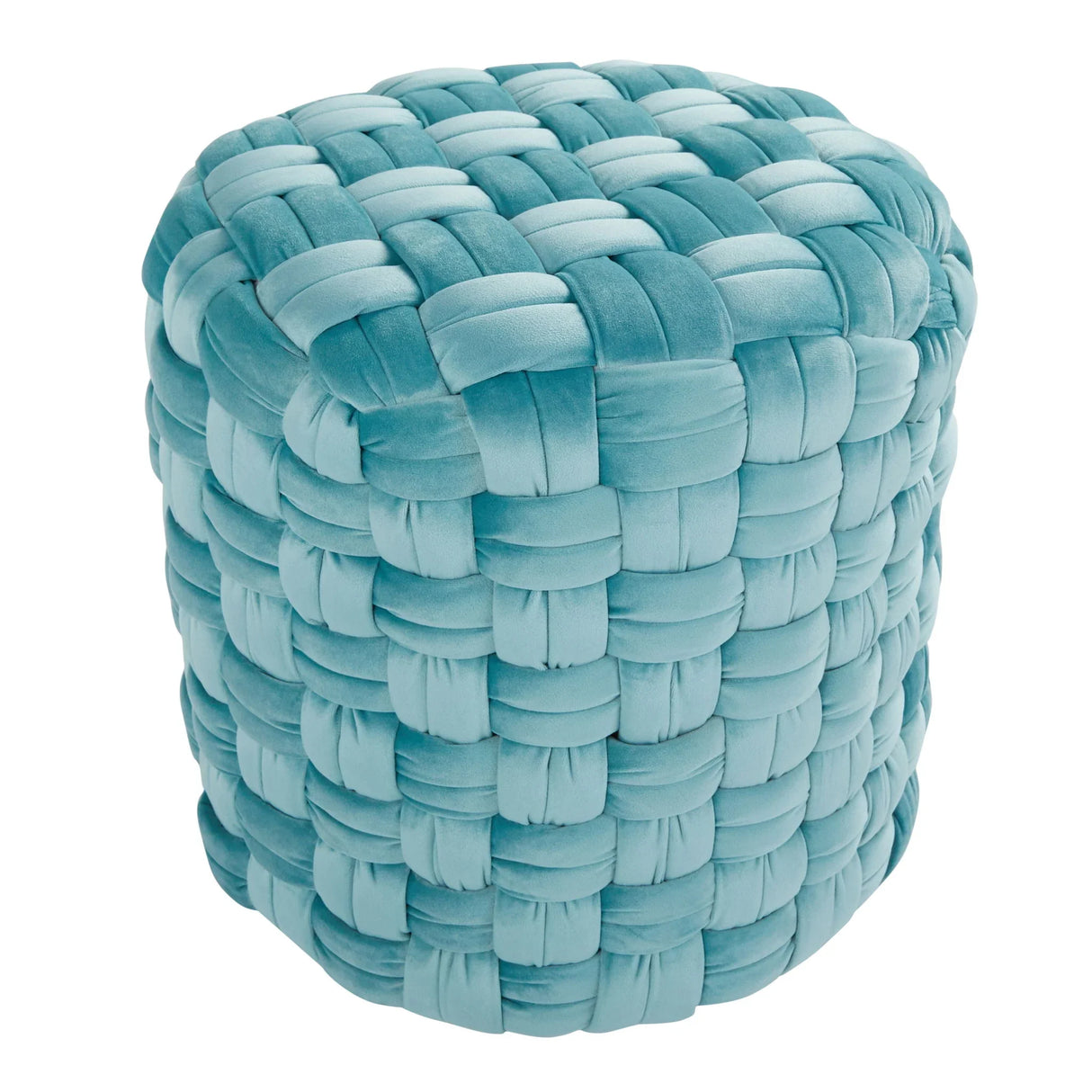 Braided - Versatile Round Ottoman - Furniture Home Direct