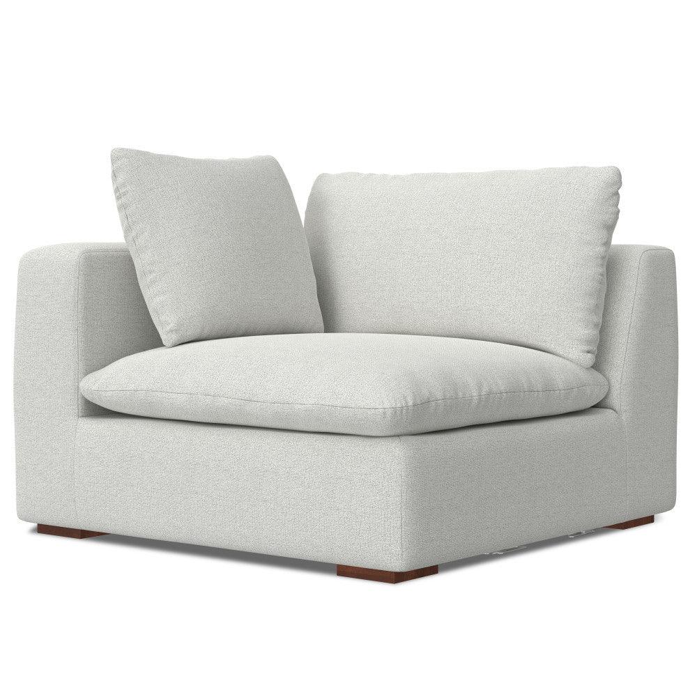 Jasmine Sofa and Ottoman - Off White - Furniture Home Direct