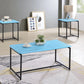 GT - 3 Piece Carbon Fiber Wrap Coffee Table And End Table (Set of 3) - Furniture Home Direct