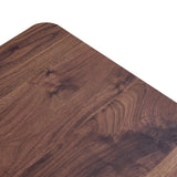 Coffee Table Modern Rectangular Walnut Finish Walnut - Furniture Home Direct