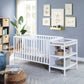 Palmer - 3-in-1 Convertible Crib / Changer Combo - Furniture Home Direct