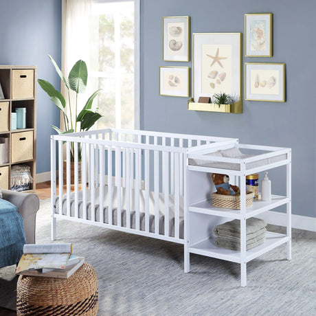 Palmer - 3-in-1 Convertible Crib / Changer Combo - Furniture Home Direct