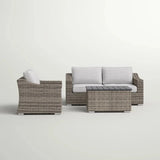 Stylish Sofa Seating Group With Cushions Perfect For Outdoor Gatherings - Furniture Home Direct