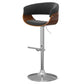 Sheldon - Upholstered Adjustable Swivel Bar Stool - Furniture Home Direct