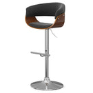 Sheldon - Upholstered Adjustable Swivel Bar Stool - Furniture Home Direct