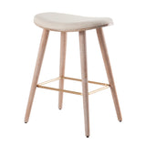 Saddle - Contemporary Counter Stool (Set of 2) - Furniture Home Direct