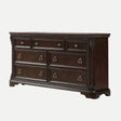 7 Drawer Dresser - Mahogany - Furniture Home Direct