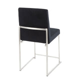 Fuji - Contemporary Modern Elegance High Back Dining Chair (Set of 2) - Furniture Home Direct