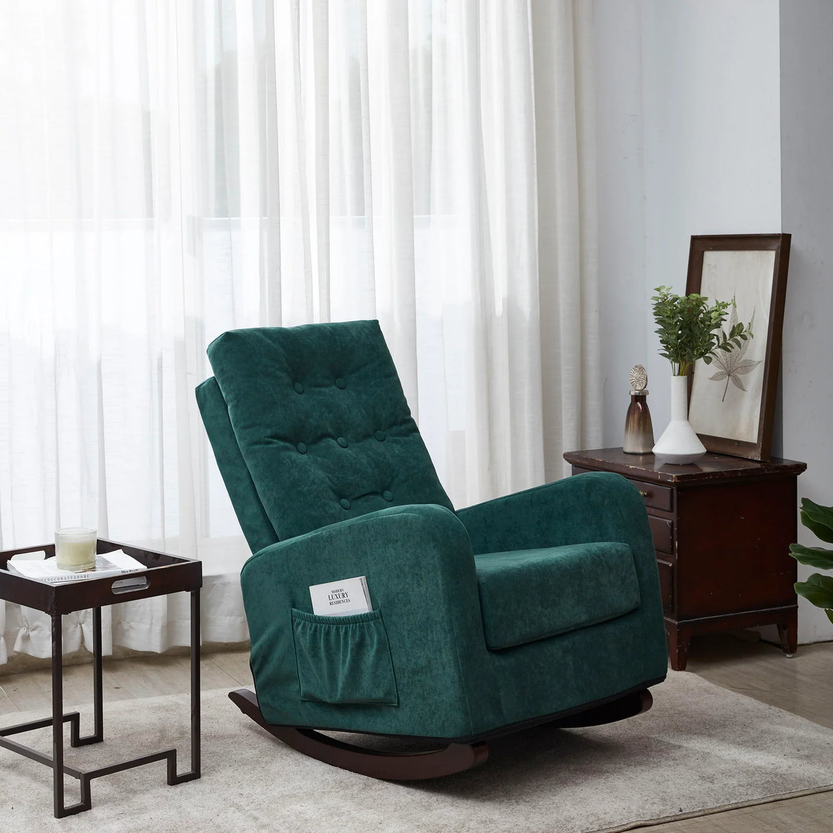 Single Sofa Reclining Japanese Chair Lazy Sofa Tatami Balcony Adjustable Chair - Furniture Home Direct