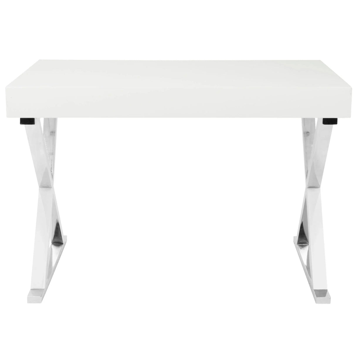 Luster - Contemporary Desk - White - Furniture Home Direct