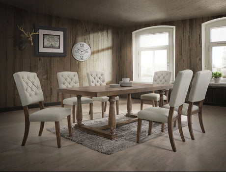 Bernard - 7 Pieces Dining Room Set - Furniture Home Direct