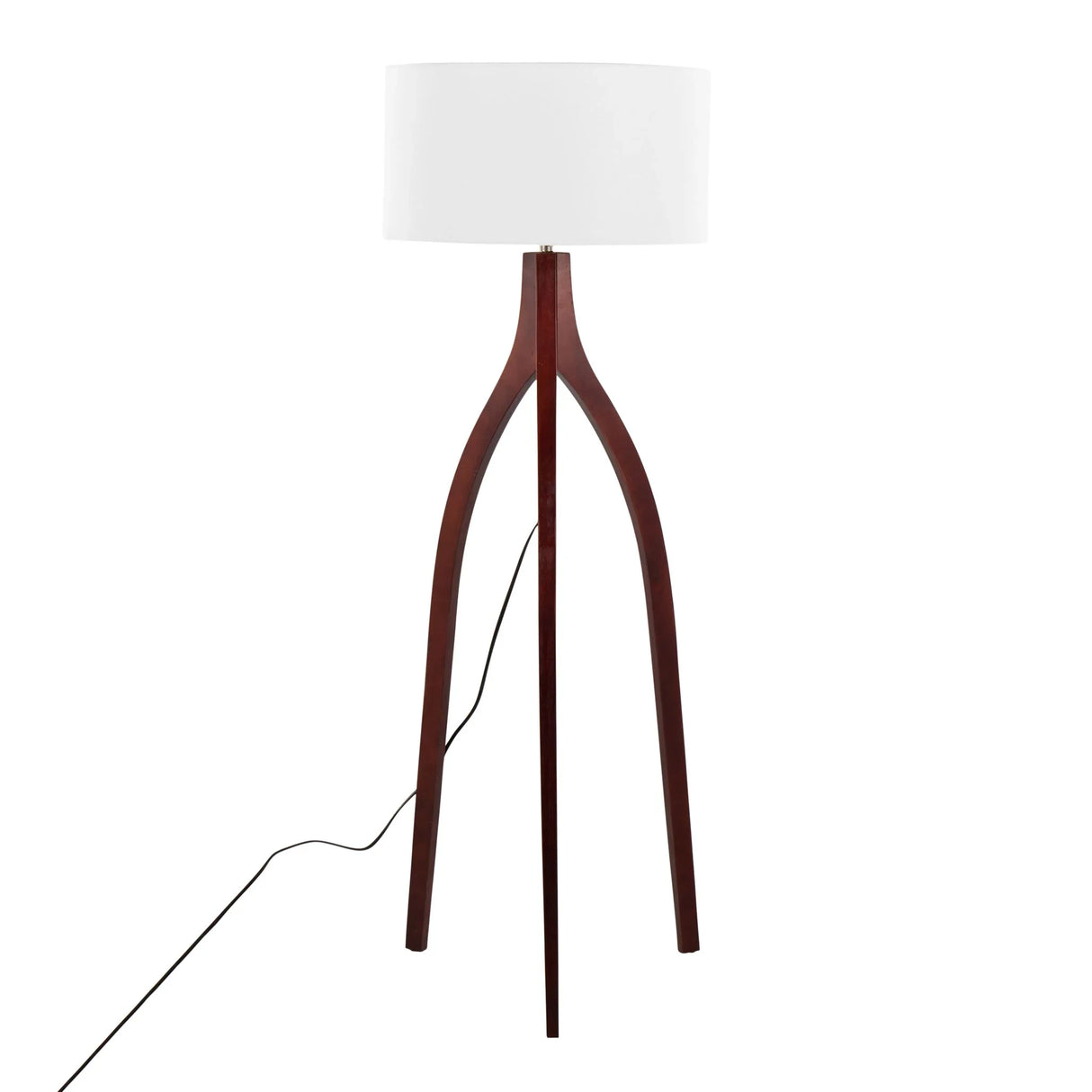 Wishbone - Contemporary Floor Lamp - Furniture Home Direct
